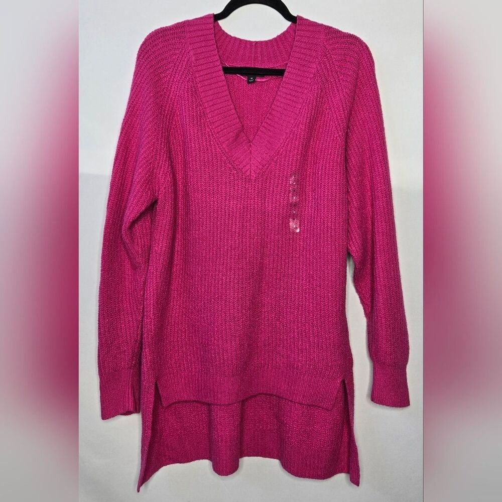 Women's NWT A.N.A Sweater Catalina Pink Sz Medium Barbie Pink coquette feminine